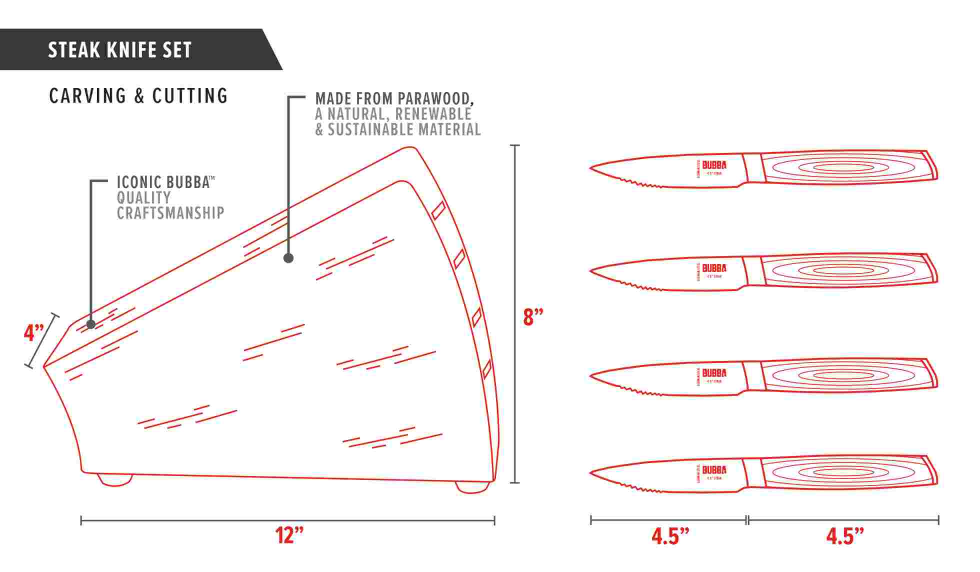 Steak Knife Set