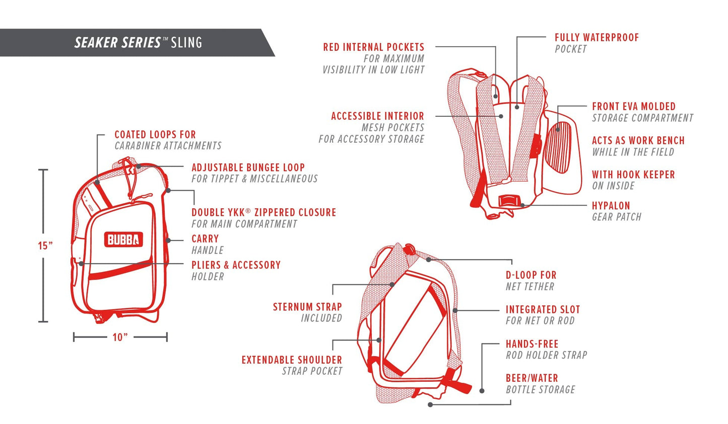 Seaker 10L Sling Pack