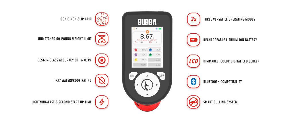 Bubba Pro Series Smart Fish Scale –